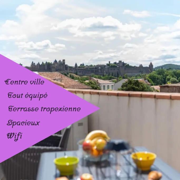 La Majestueuse Cite Apartment Carcassonne Exterior foto